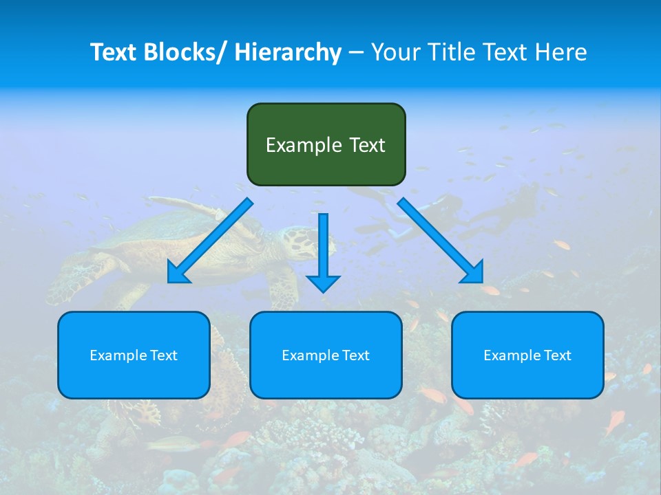 Tropical Fish Reptile Scuba PowerPoint Template
