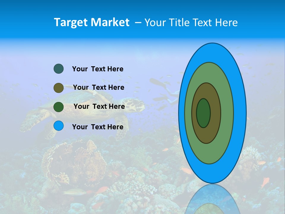 Tropical Fish Reptile Scuba PowerPoint Template