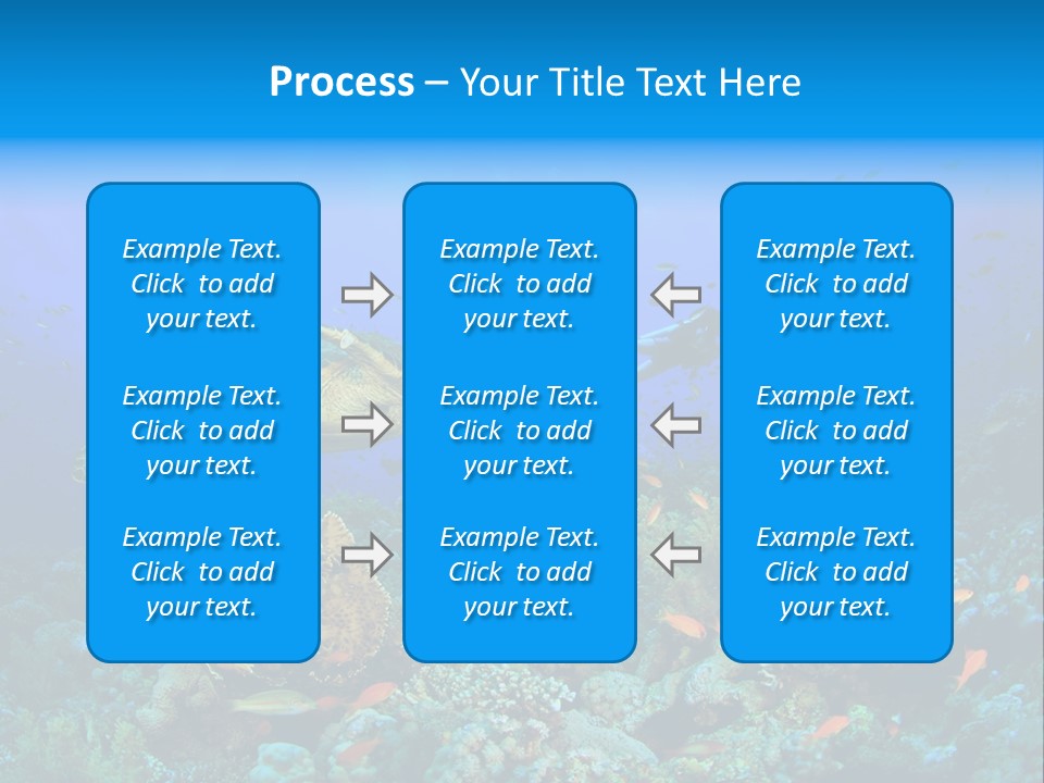 Tropical Fish Reptile Scuba PowerPoint Template