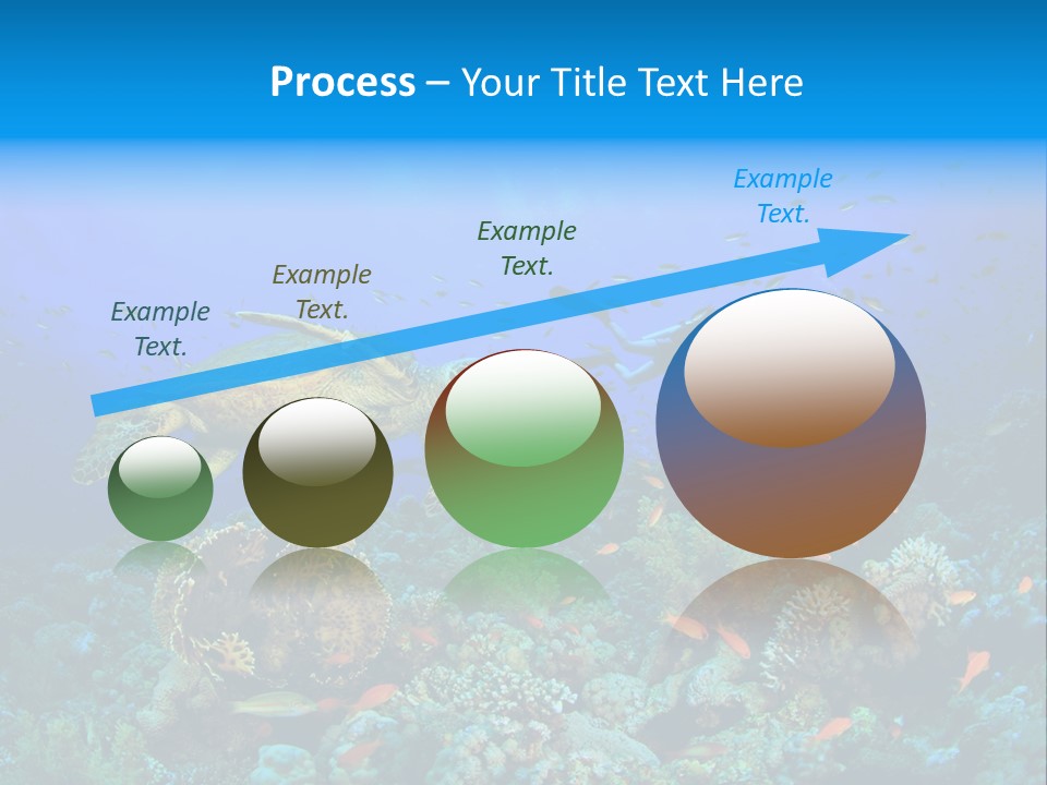 Tropical Fish Reptile Scuba PowerPoint Template