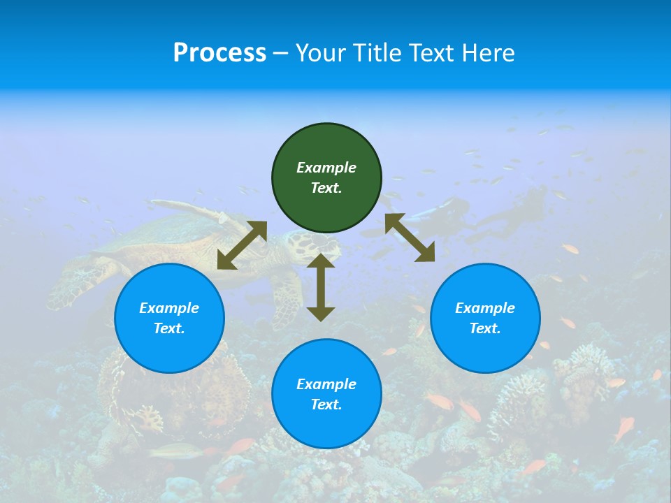 Tropical Fish Reptile Scuba PowerPoint Template