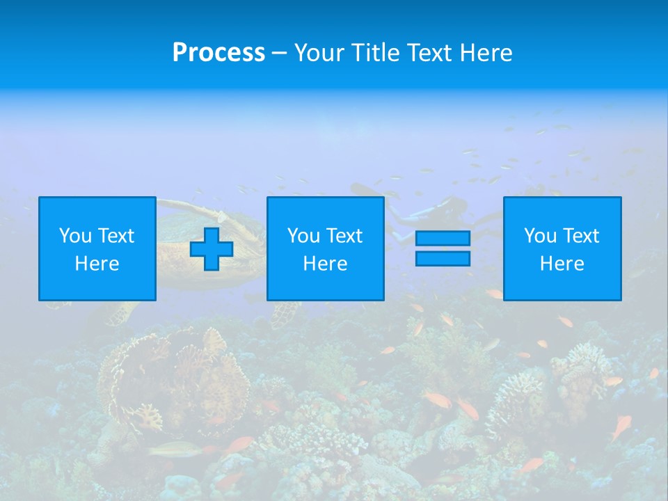 Tropical Fish Reptile Scuba PowerPoint Template