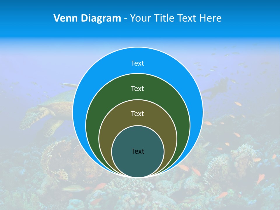 Tropical Fish Reptile Scuba PowerPoint Template
