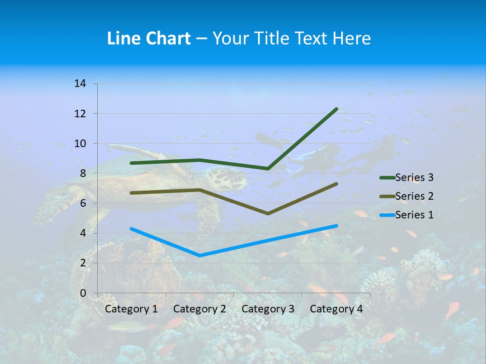 Tropical Fish Reptile Scuba PowerPoint Template