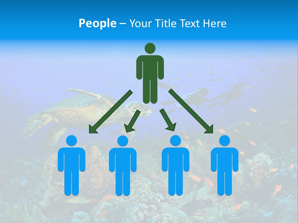 Tropical Fish Reptile Scuba PowerPoint Template