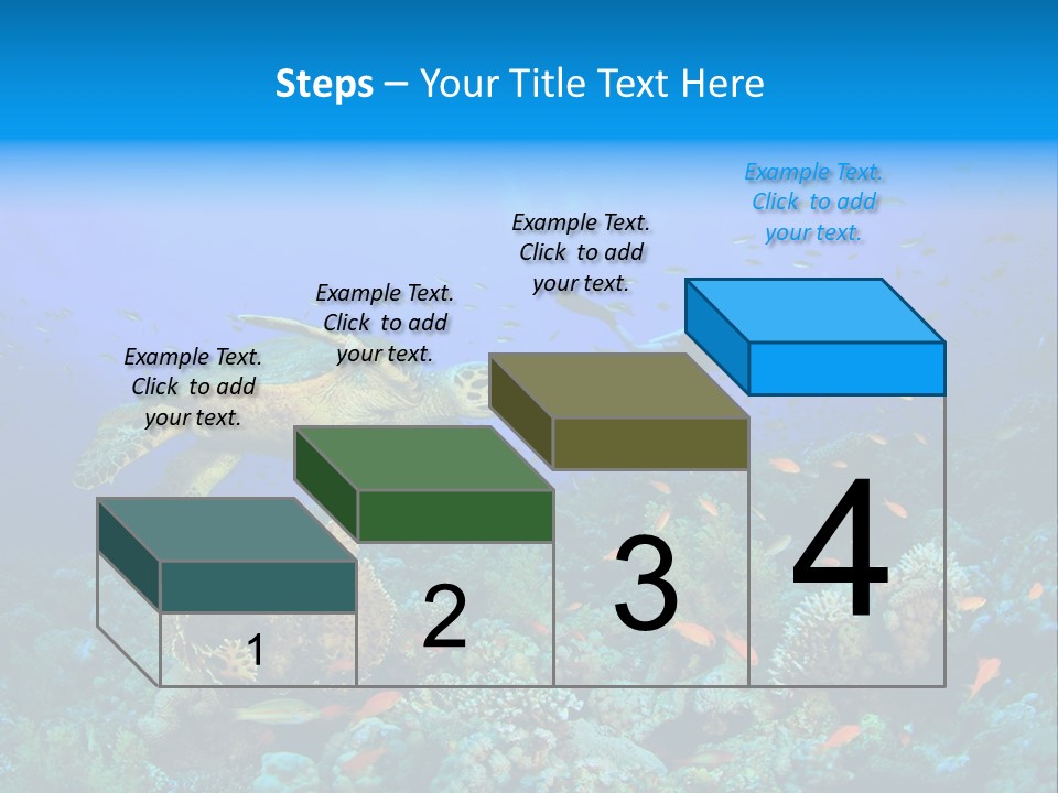 Tropical Fish Reptile Scuba PowerPoint Template