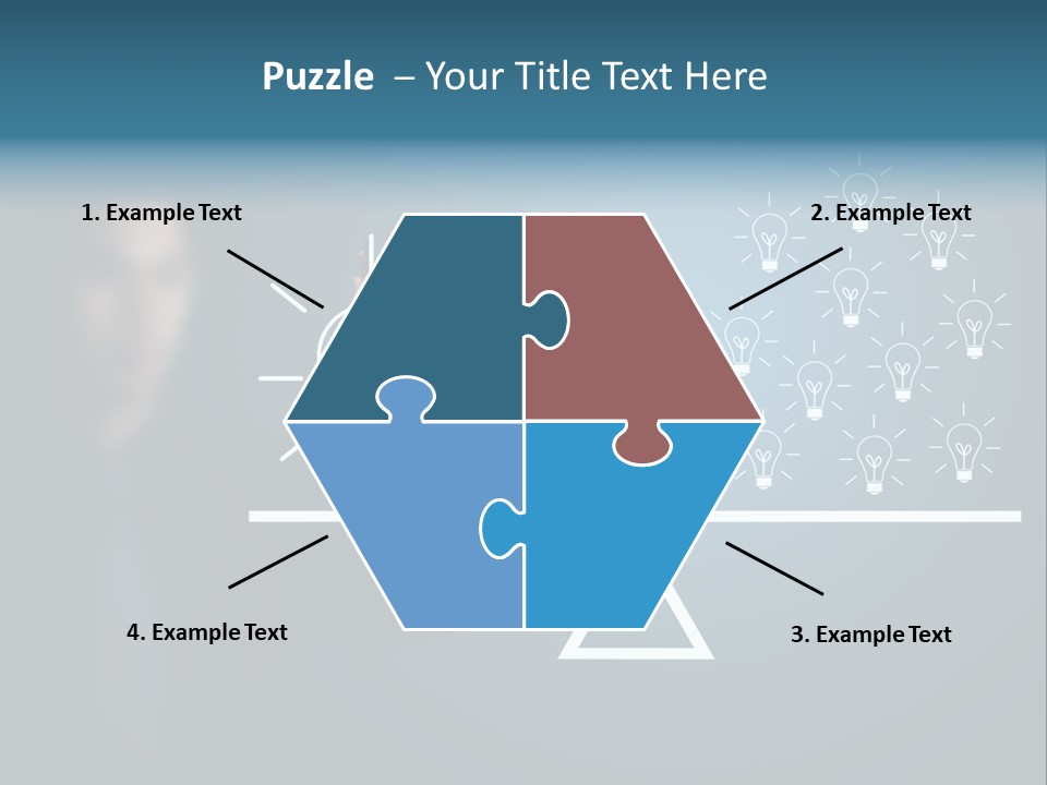 Hand Weight Drawing PowerPoint Template