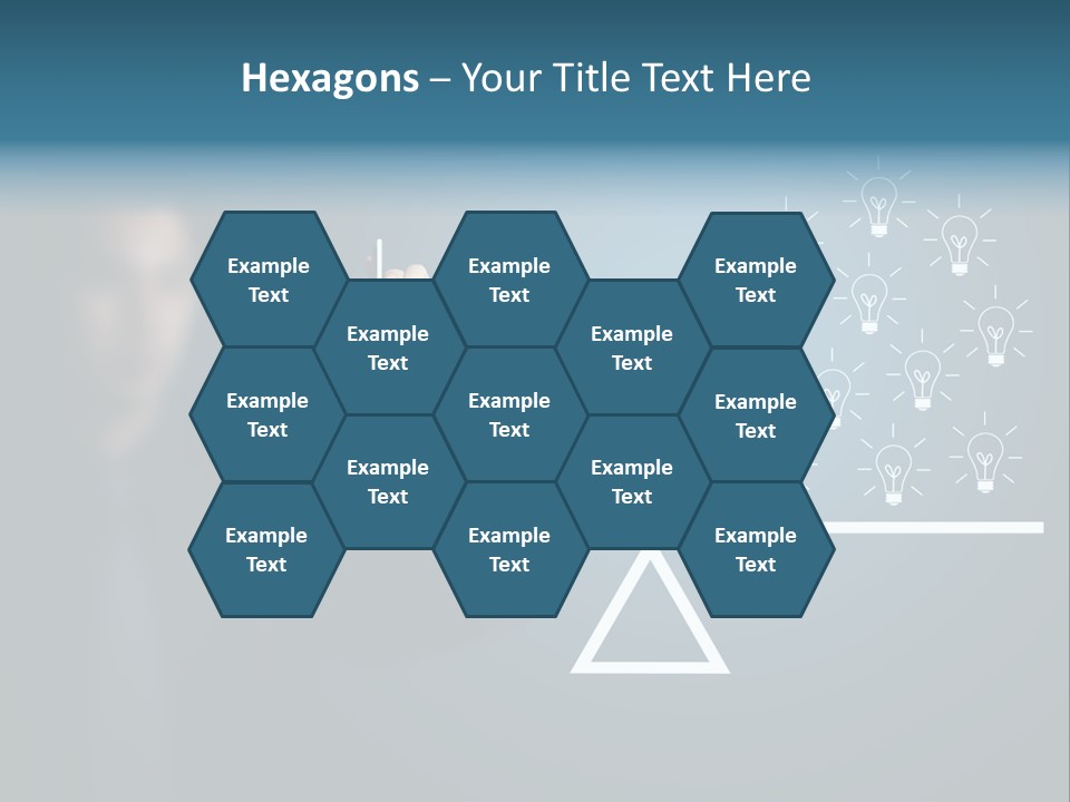Hand Weight Drawing PowerPoint Template