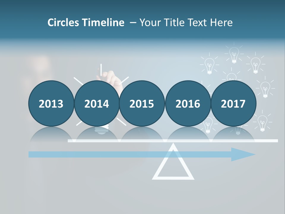 Hand Weight Drawing PowerPoint Template