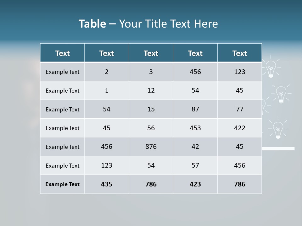 Hand Weight Drawing PowerPoint Template