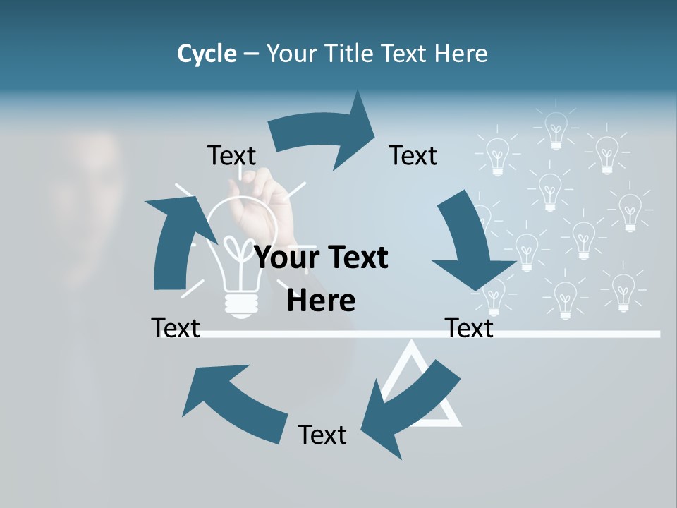 Hand Weight Drawing PowerPoint Template