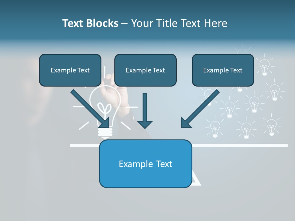Hand Weight Drawing PowerPoint Template