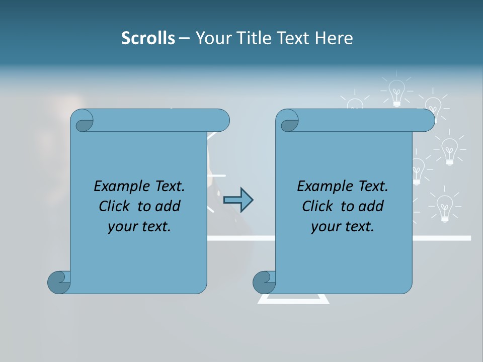 Hand Weight Drawing PowerPoint Template