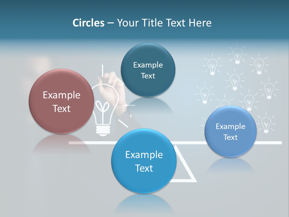 Hand Weight Drawing PowerPoint Template