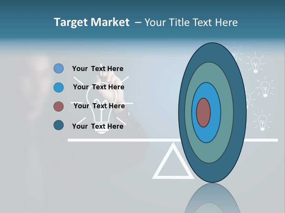 Hand Weight Drawing PowerPoint Template