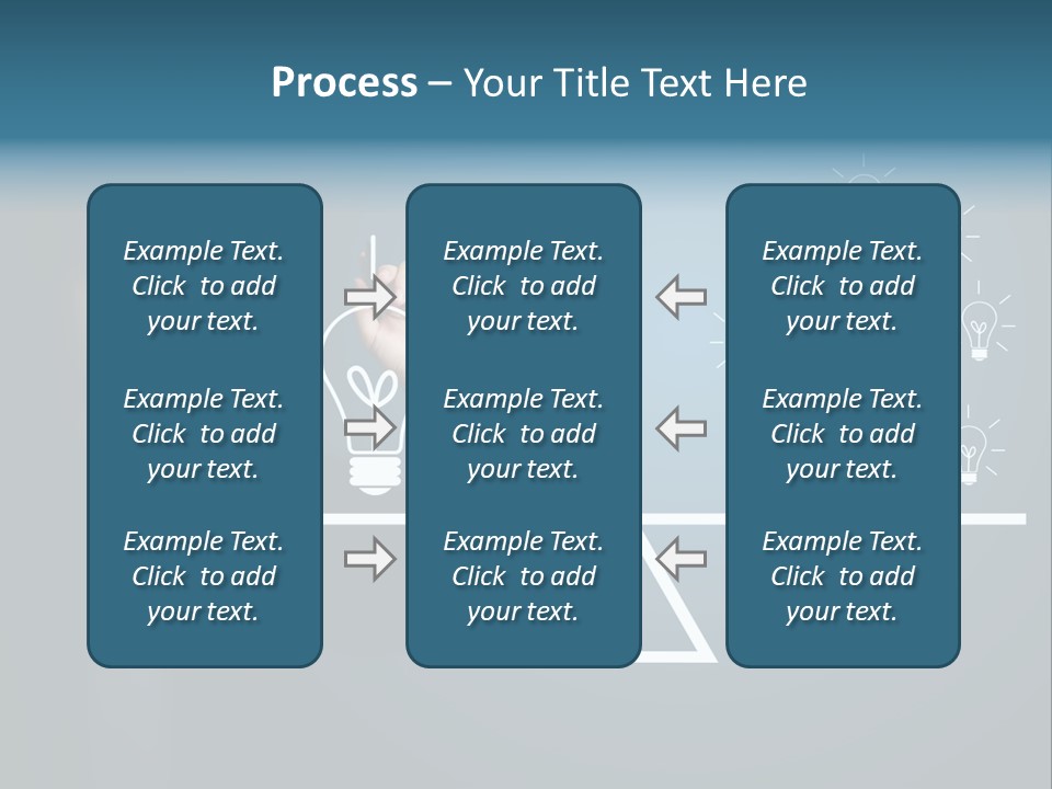 Hand Weight Drawing PowerPoint Template