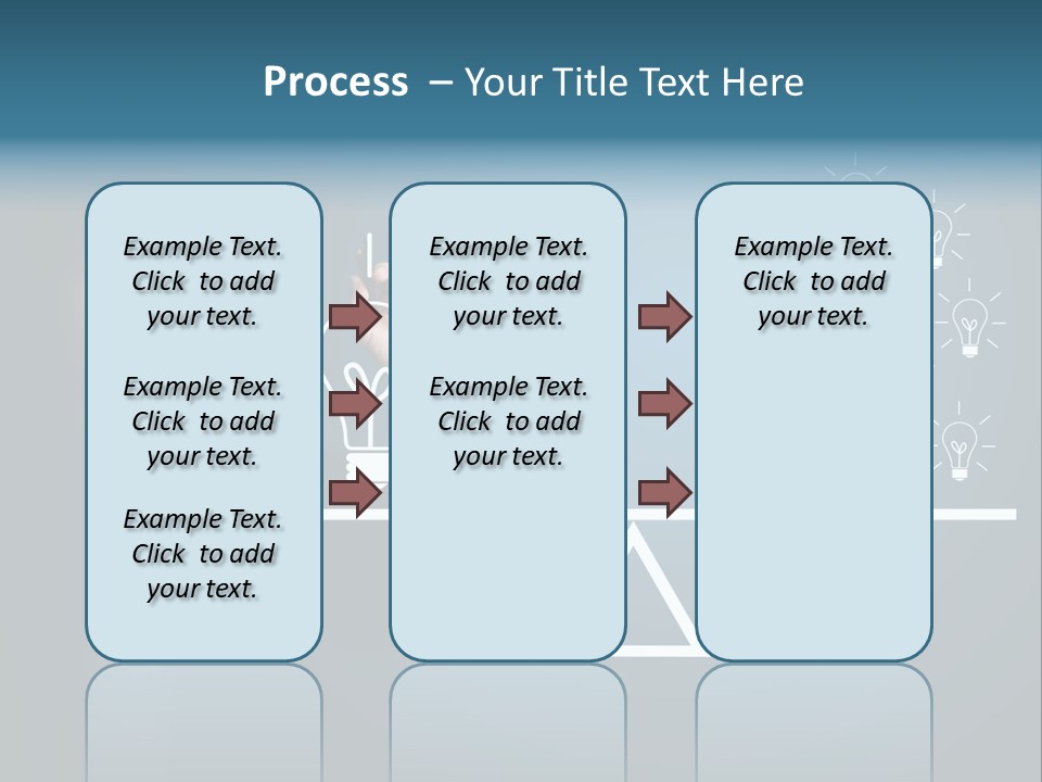 Hand Weight Drawing PowerPoint Template