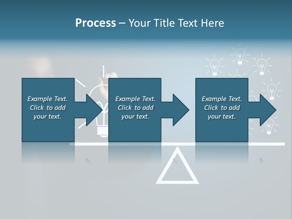 Hand Weight Drawing PowerPoint Template