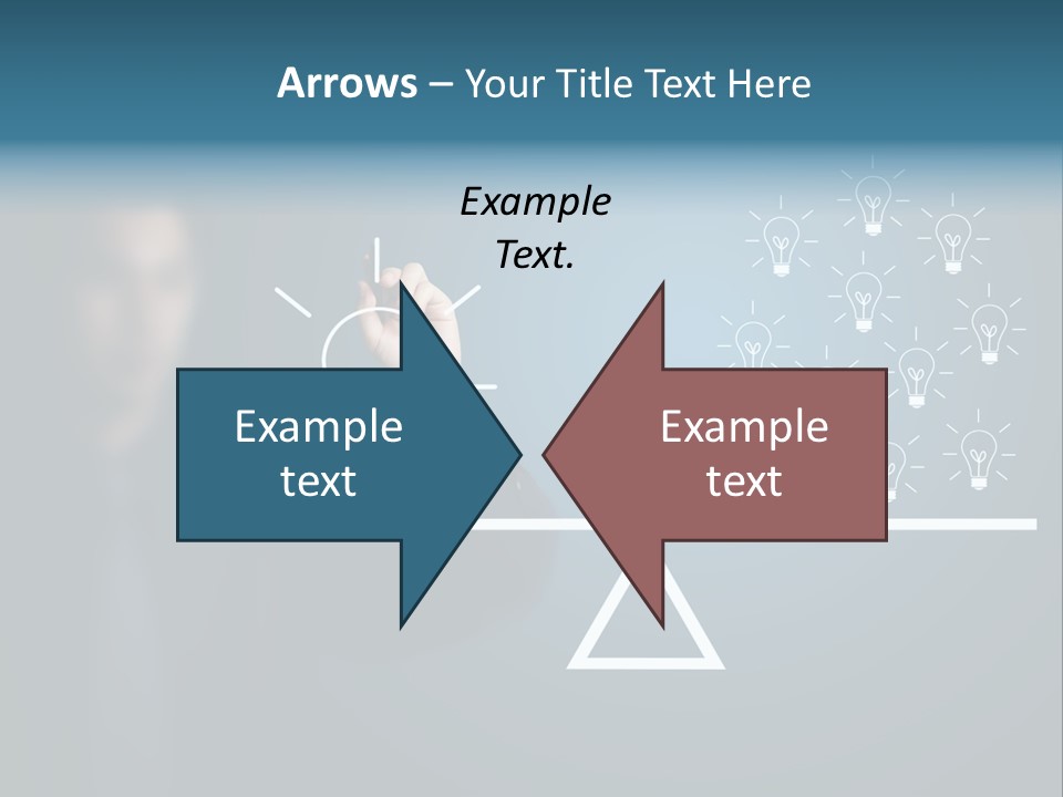 Hand Weight Drawing PowerPoint Template