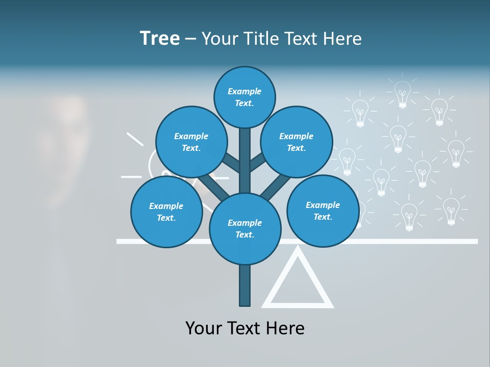 Hand Weight Drawing PowerPoint Template