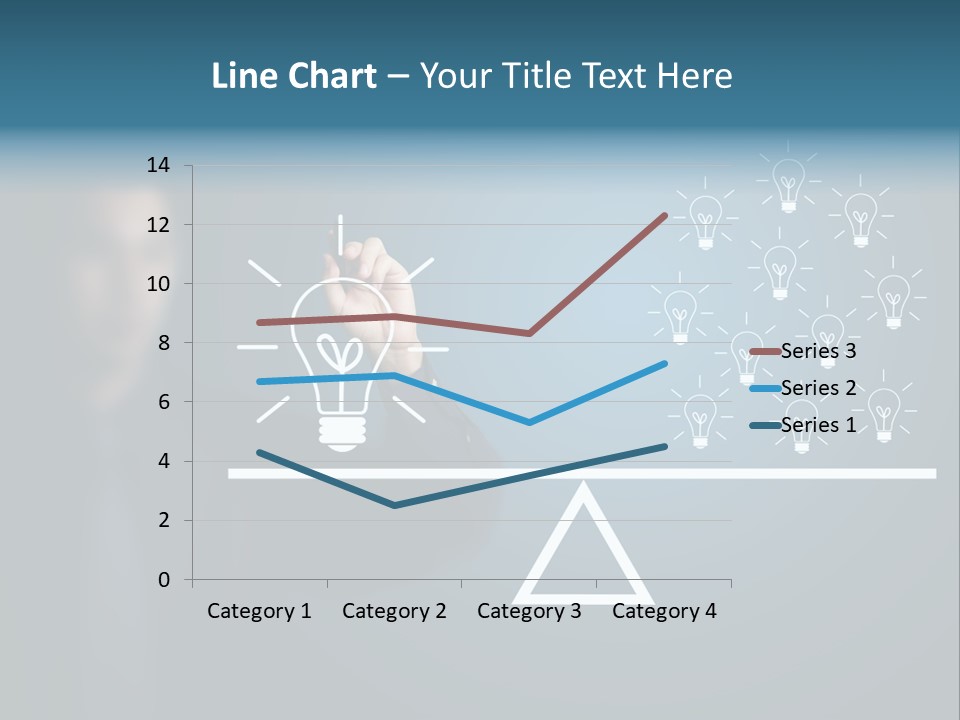 Hand Weight Drawing PowerPoint Template