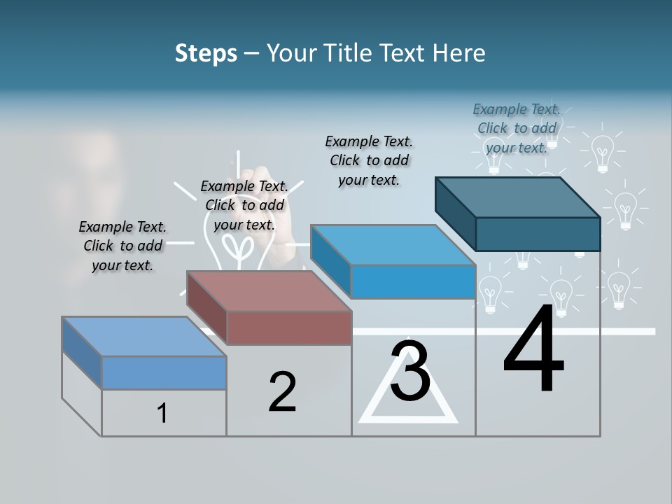Hand Weight Drawing PowerPoint Template