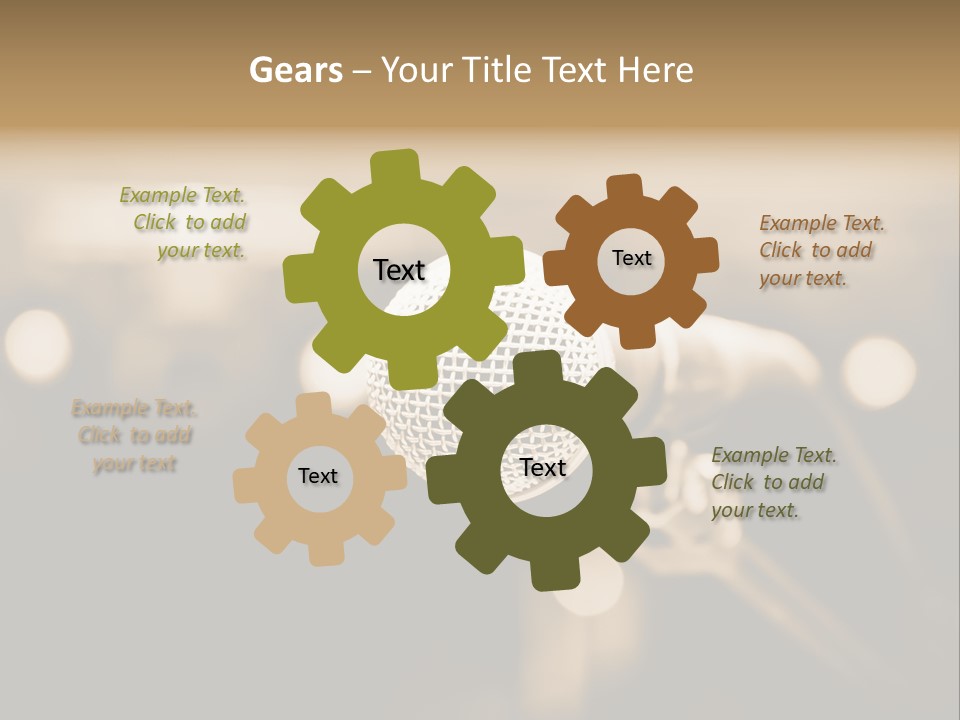 Electronics Focus Technology PowerPoint Template