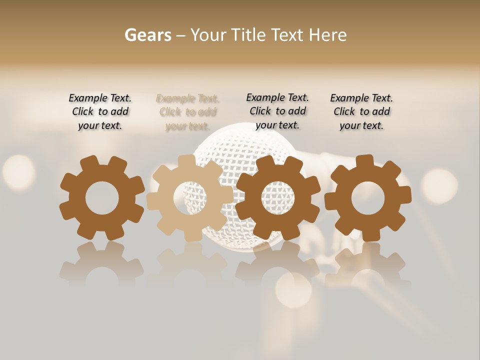 Electronics Focus Technology PowerPoint Template