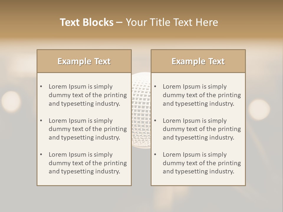 Electronics Focus Technology PowerPoint Template