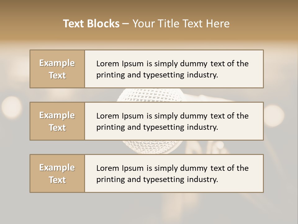 Electronics Focus Technology PowerPoint Template