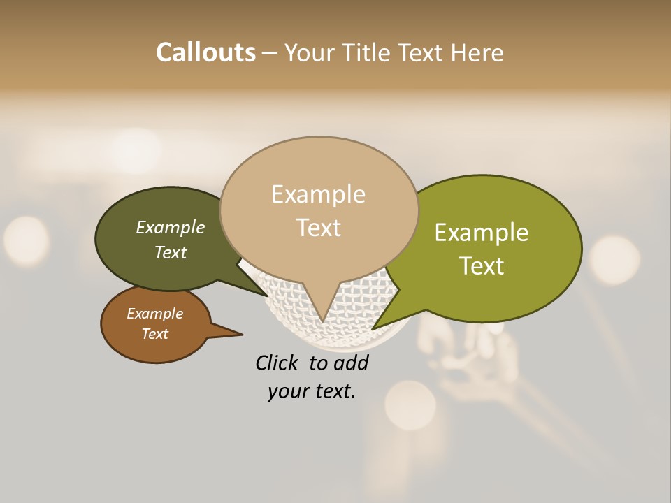 Electronics Focus Technology PowerPoint Template