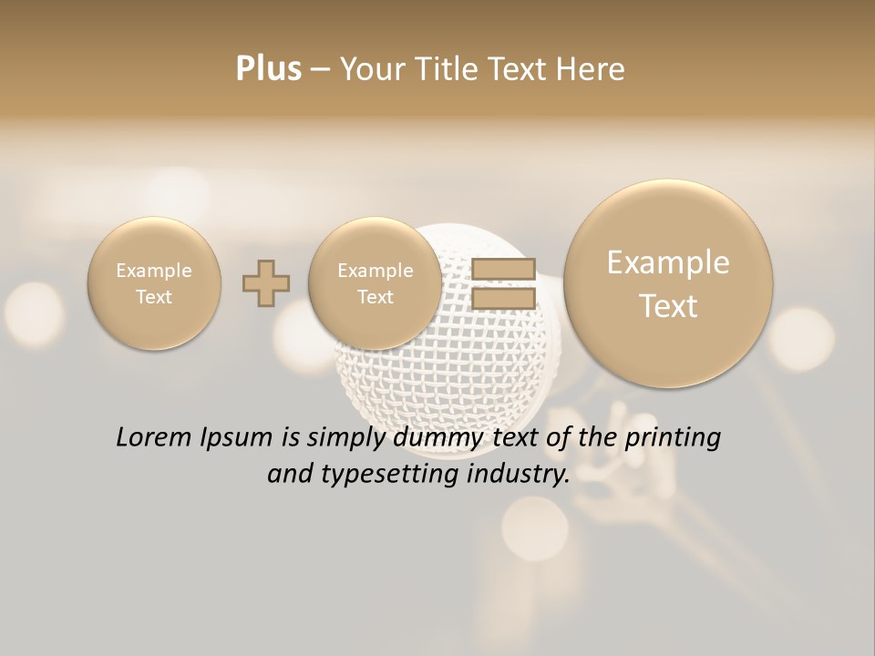 Electronics Focus Technology PowerPoint Template