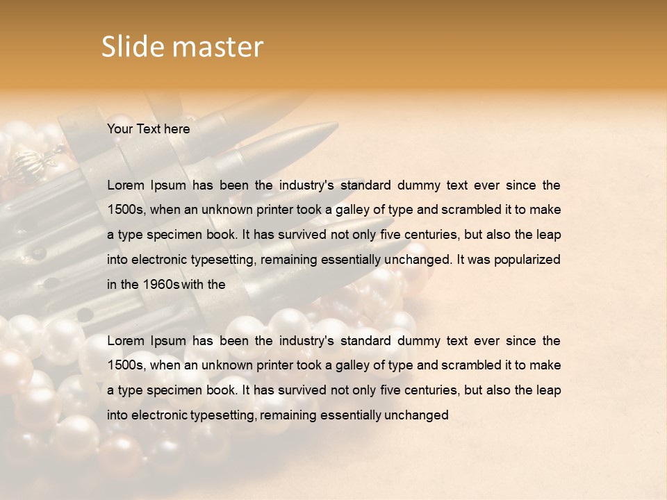 Bullet White Marriage PowerPoint Template