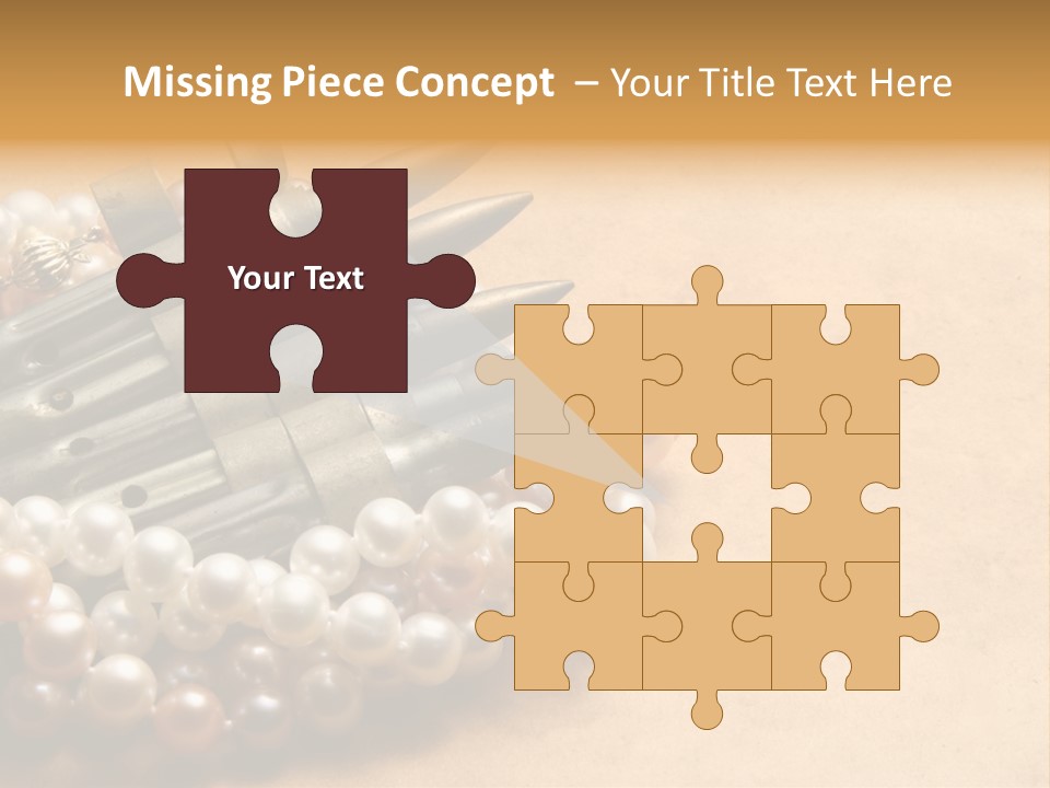 Bullet White Marriage PowerPoint Template