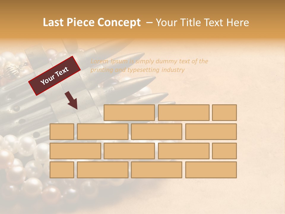 Bullet White Marriage PowerPoint Template