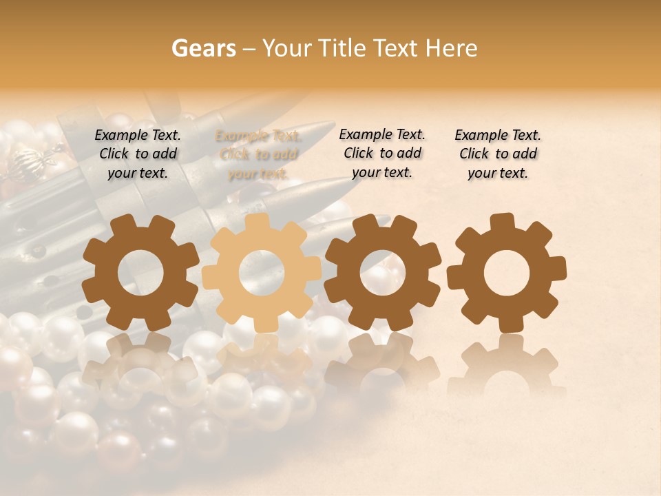 Bullet White Marriage PowerPoint Template