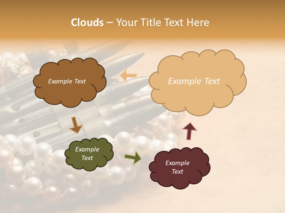 Bullet White Marriage PowerPoint Template