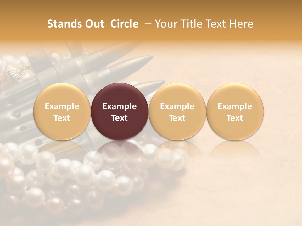 Bullet White Marriage PowerPoint Template