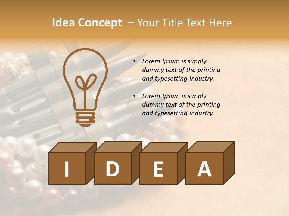 Bullet White Marriage PowerPoint Template