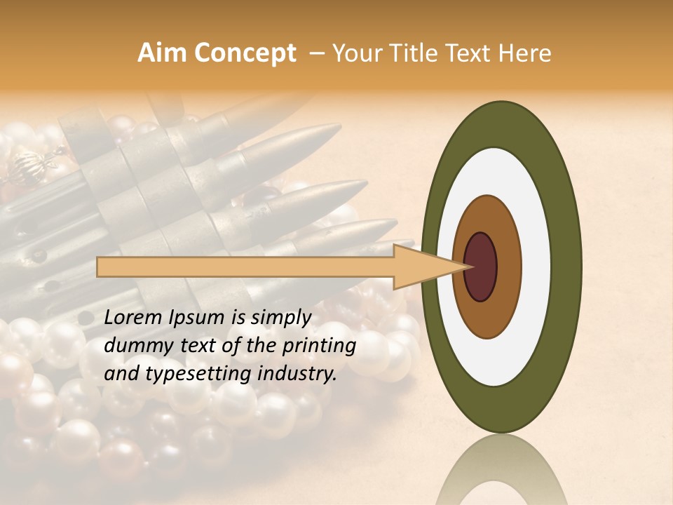 Bullet White Marriage PowerPoint Template