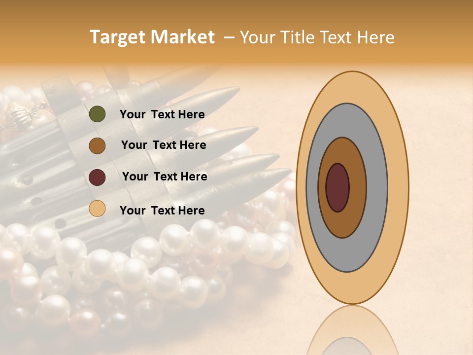 Bullet White Marriage PowerPoint Template