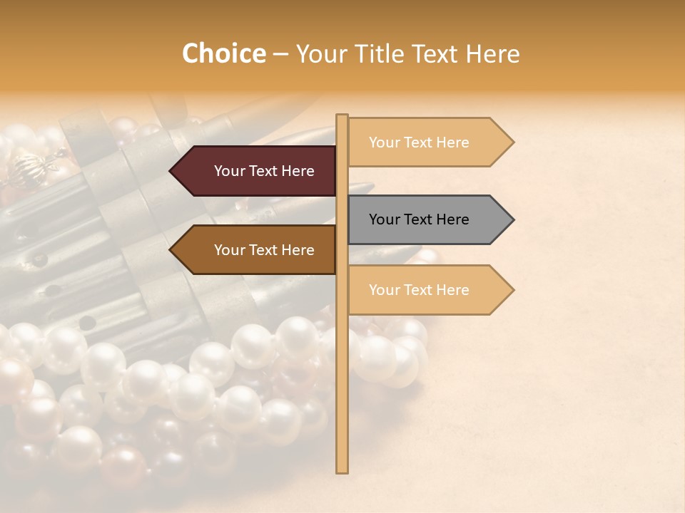 Bullet White Marriage PowerPoint Template