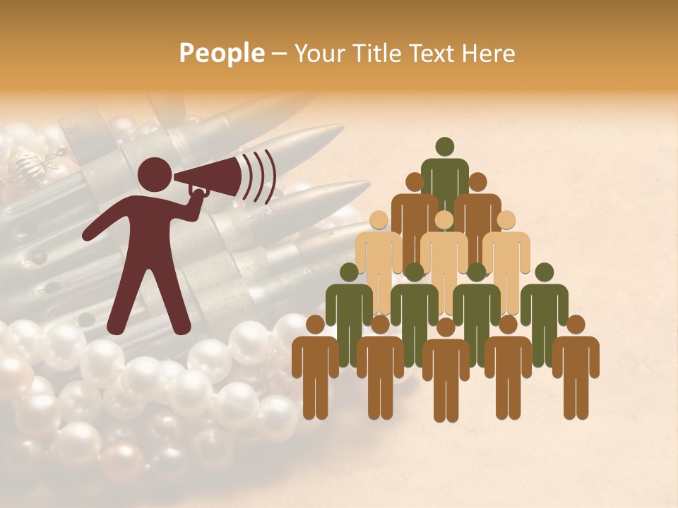 Bullet White Marriage PowerPoint Template