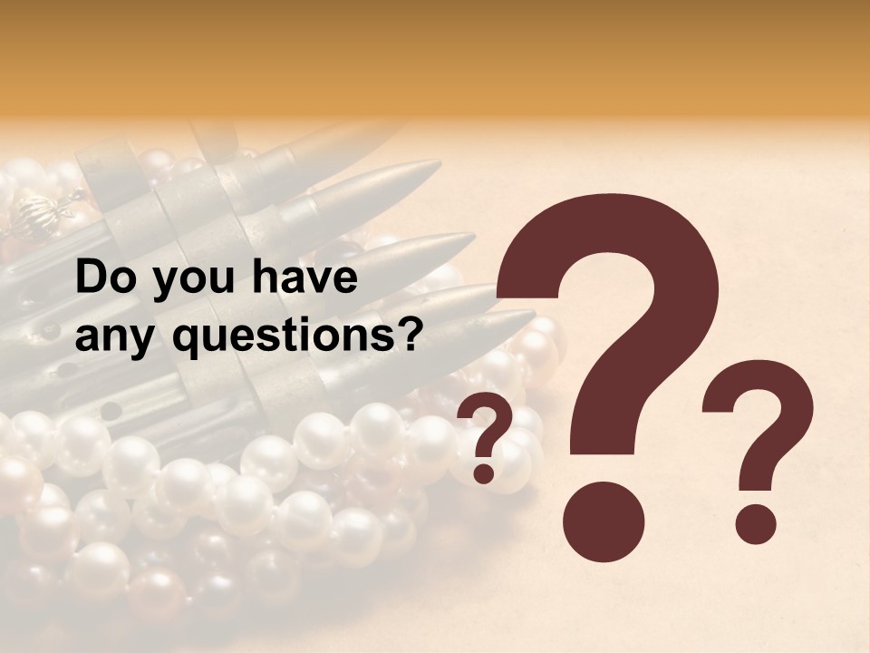 Bullet White Marriage PowerPoint Template