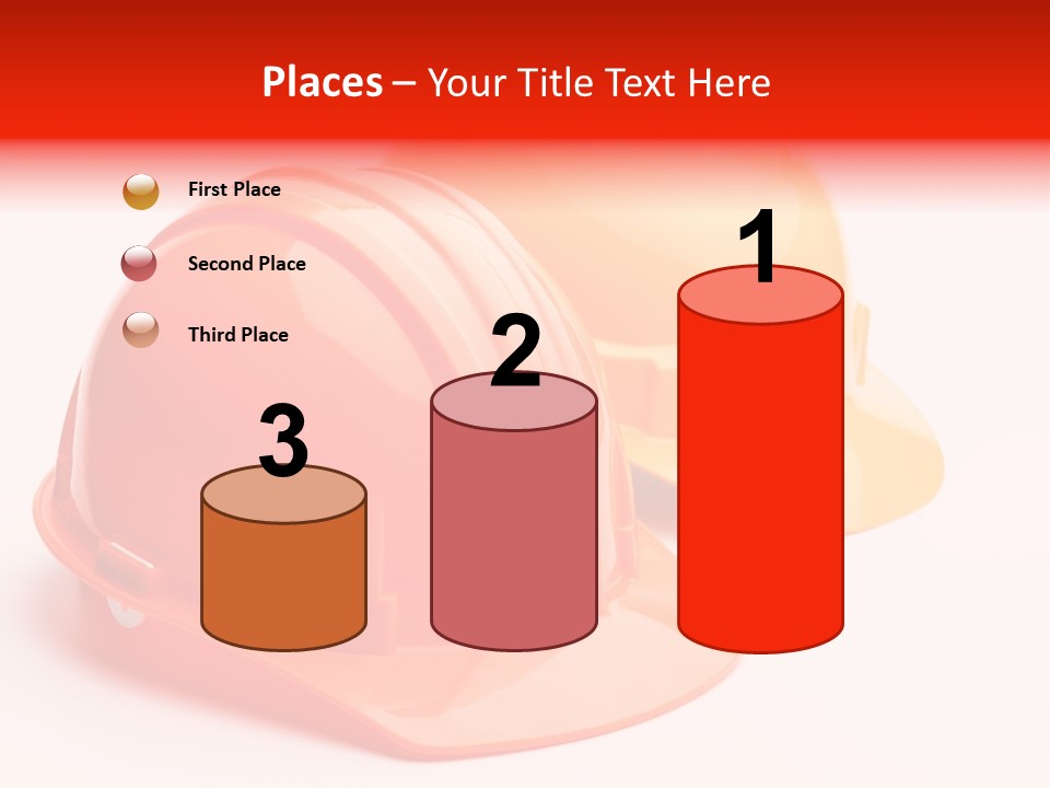 Yellow Helmet Pair PowerPoint Template