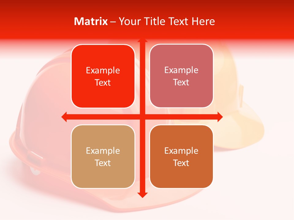 Yellow Helmet Pair PowerPoint Template