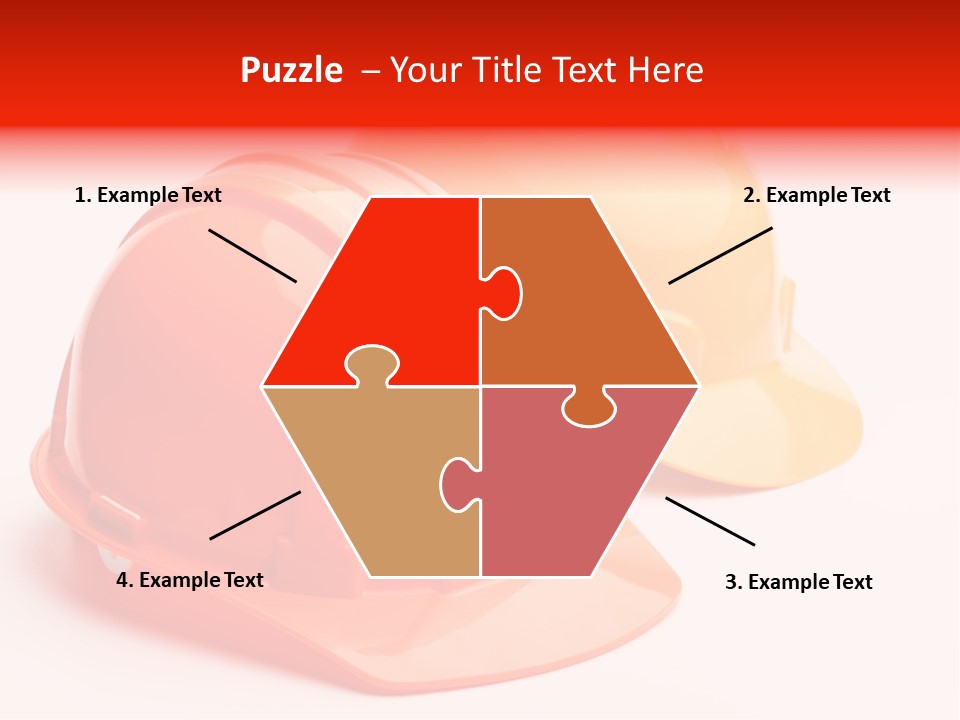 Yellow Helmet Pair PowerPoint Template