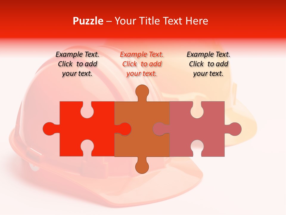 Yellow Helmet Pair PowerPoint Template