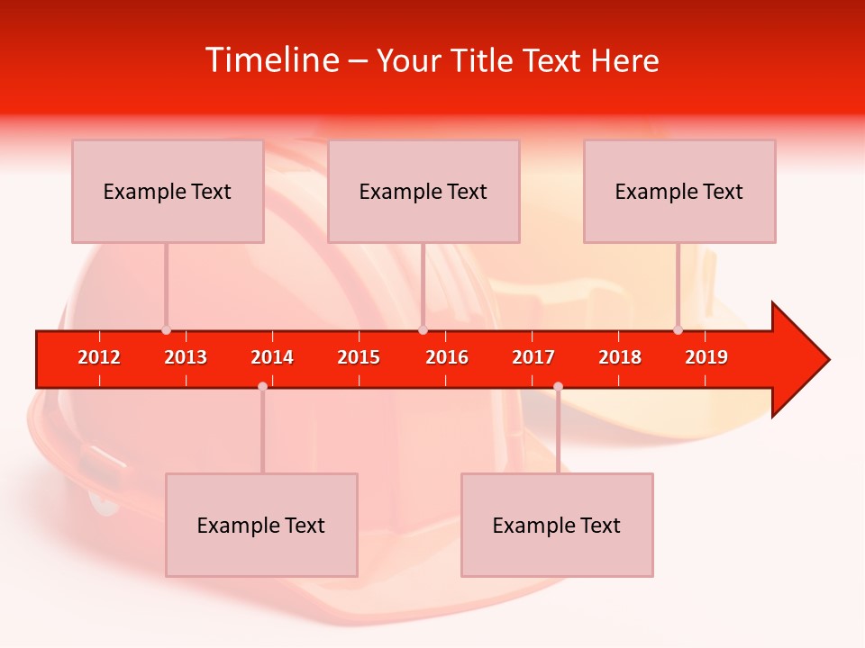 Yellow Helmet Pair PowerPoint Template