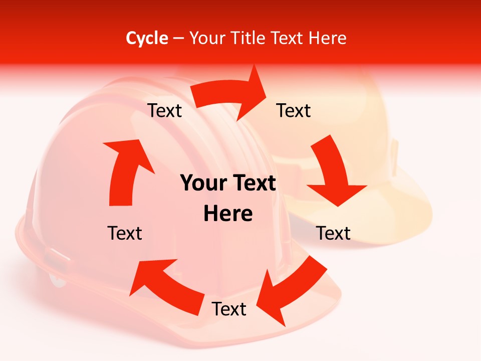 Yellow Helmet Pair PowerPoint Template